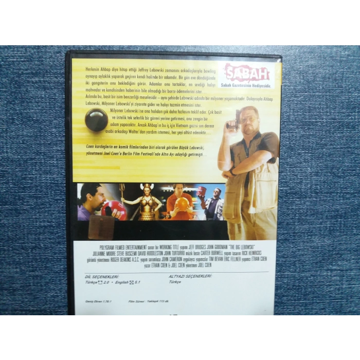 BÜYÜK LEBOWSKI DVD FİLM (İNCE KASA)