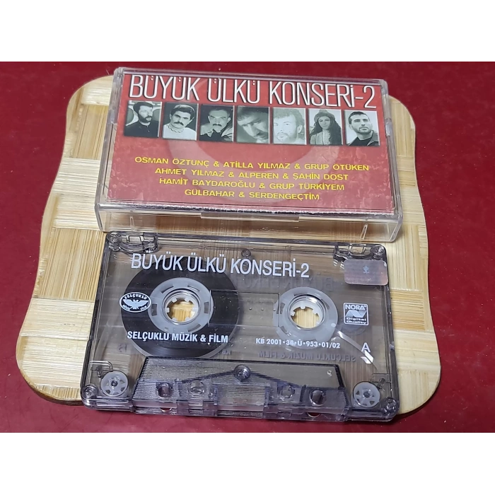 BÜYÜK ÜLKÜ KONSERİ 2 MÜZİK KASET