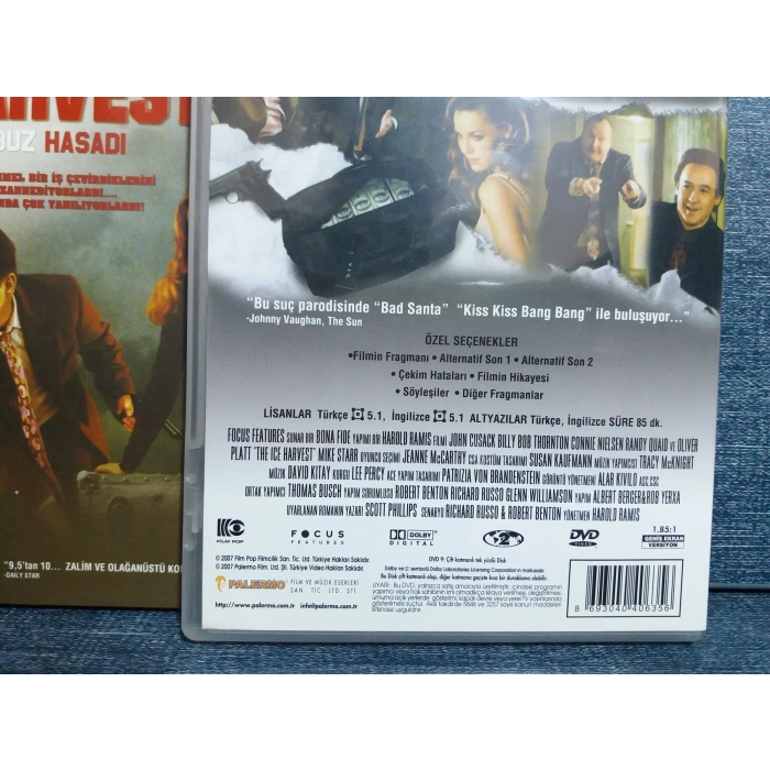 BUZ HASADI ICE HARVEST DVD FİLM