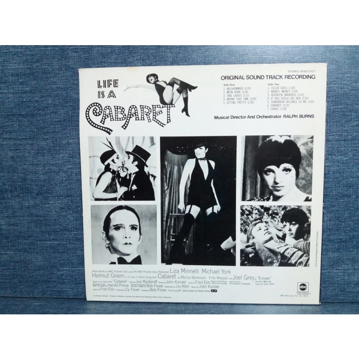 CABARET LIZA MINNELLI FILM SOUNDTRACK LP