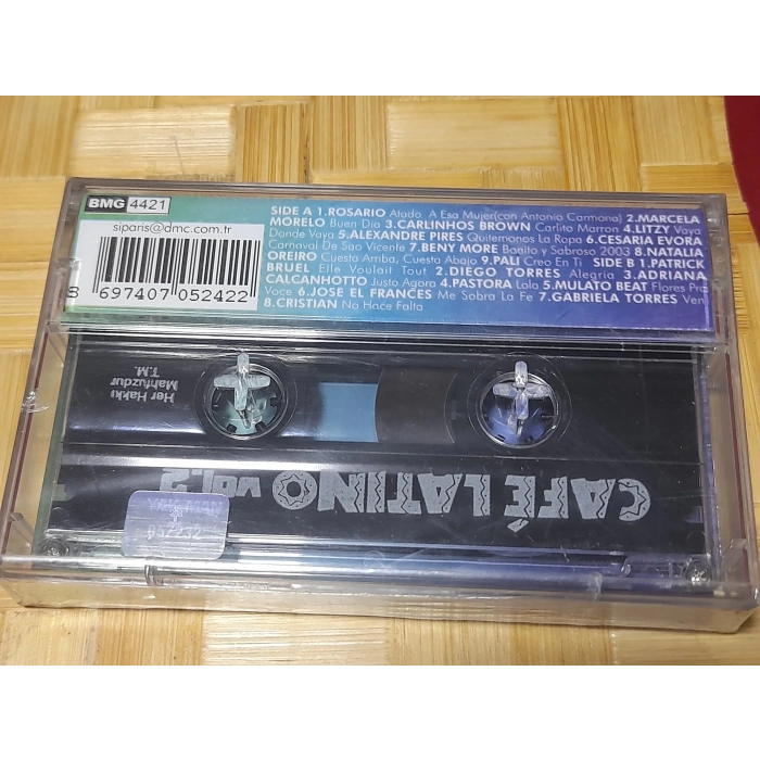 CAFE LATINO MÜZİK KASET