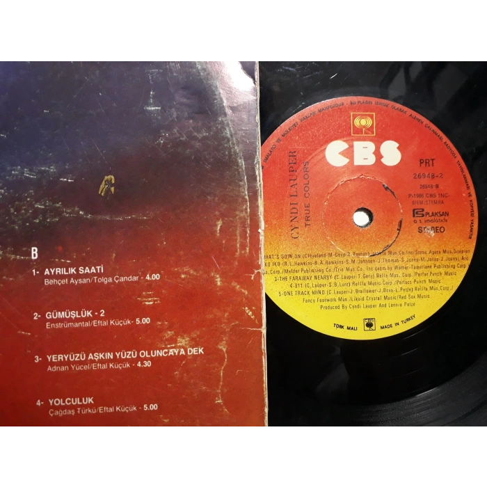 ÇAĞDAŞ TÜRKÜ DELİKANLIYA PLAK