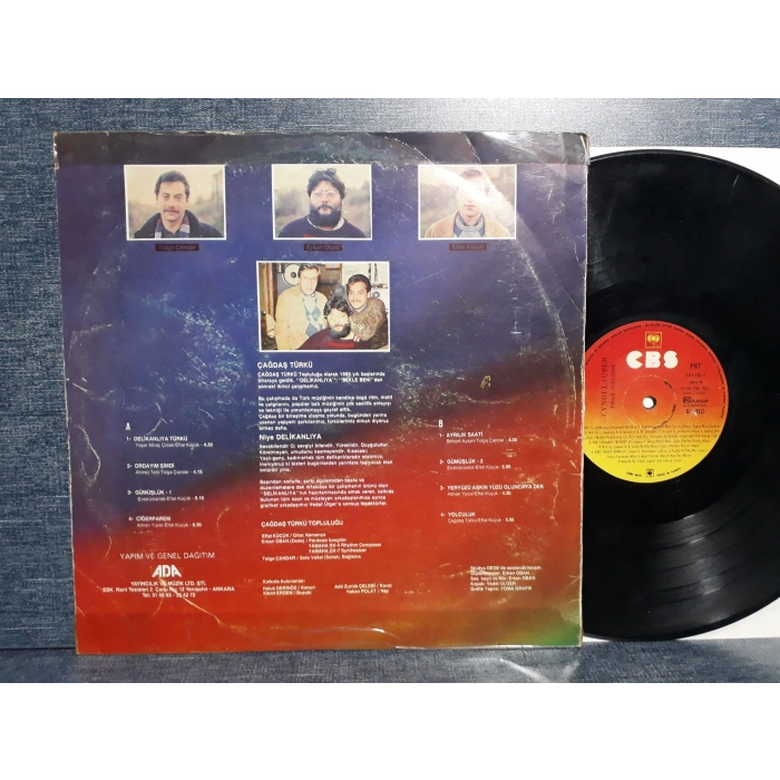 ÇAĞDAŞ TÜRKÜ DELİKANLIYA PLAK