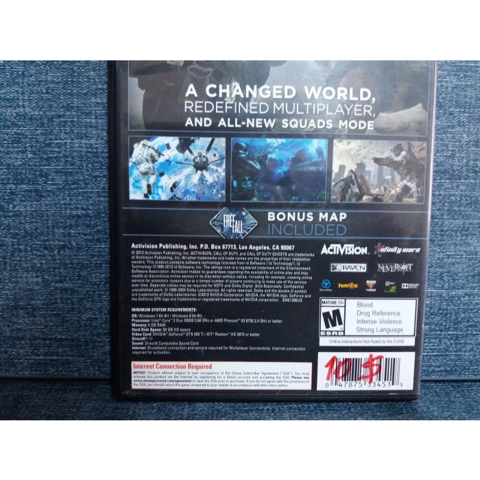 CALL OF DUTY GHOSTS PC OYUN