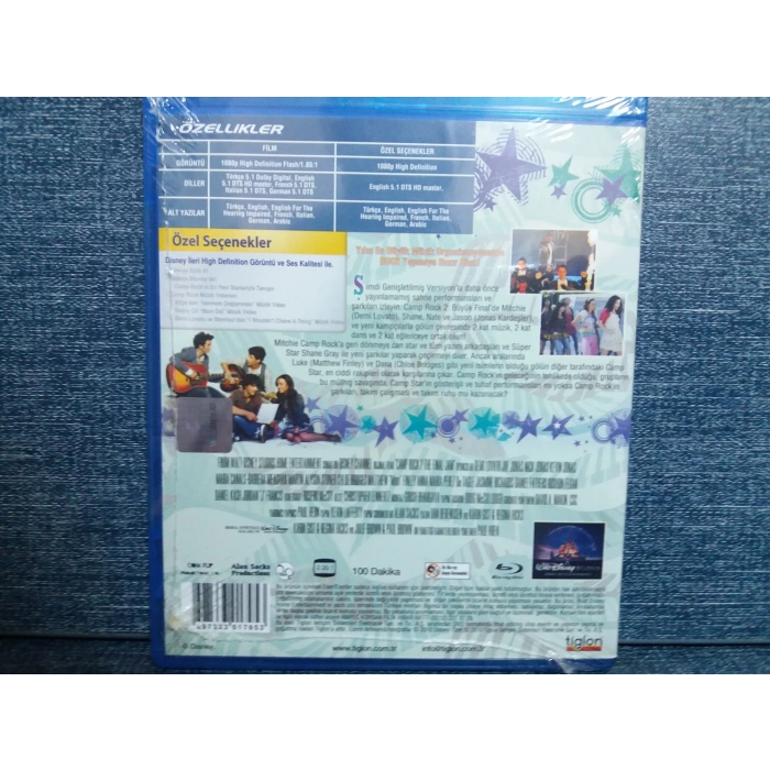 CAMP ROCK 2 BÜYÜK FİNAL FİLM BLURAY (SIFIR)