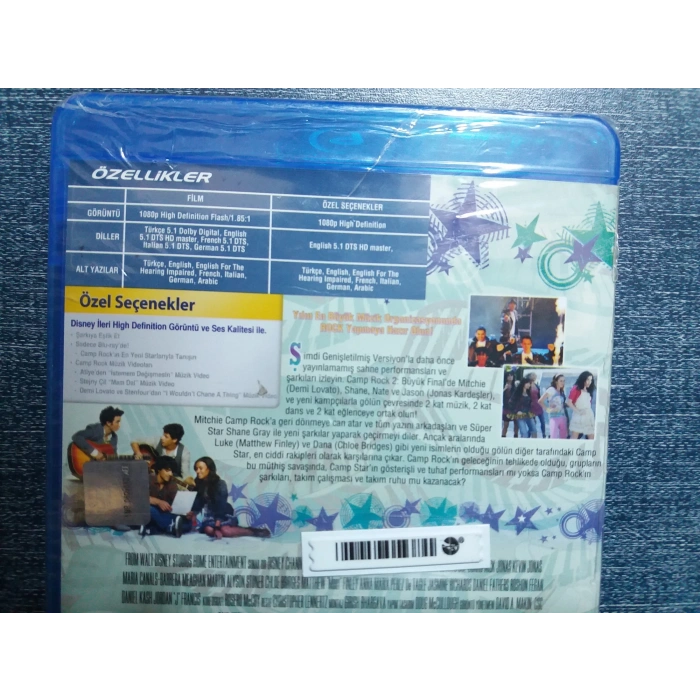 CAMP ROCK FİLM BLURAY (SIFIR)