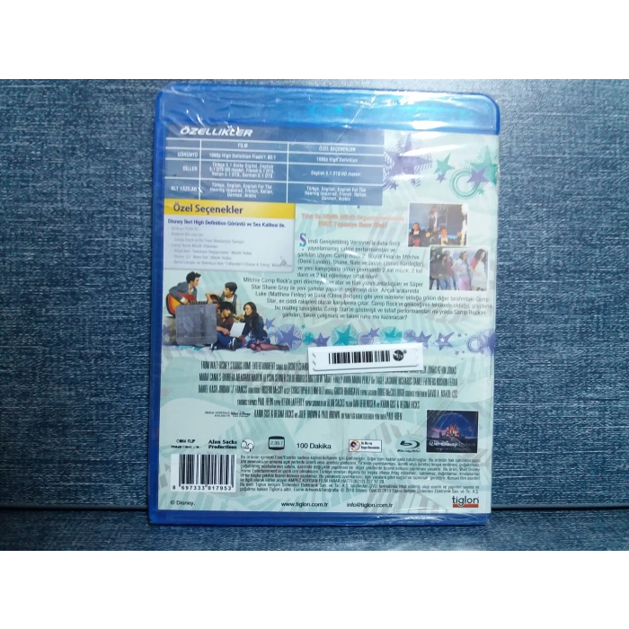 CAMP ROCK FİLM BLURAY (SIFIR)