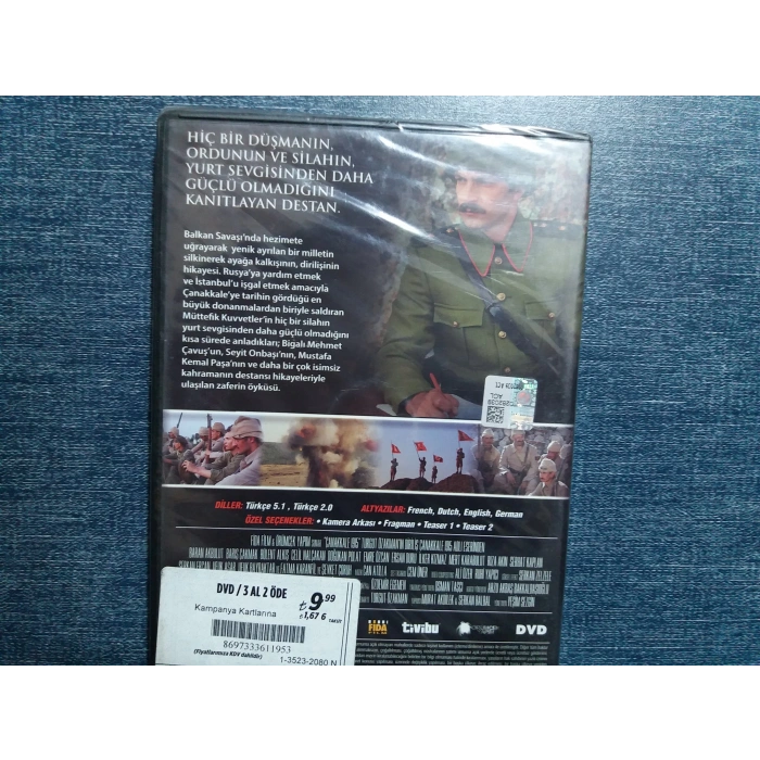 ÇANAKKALE 1915 DVD FİLM (SIFIR)