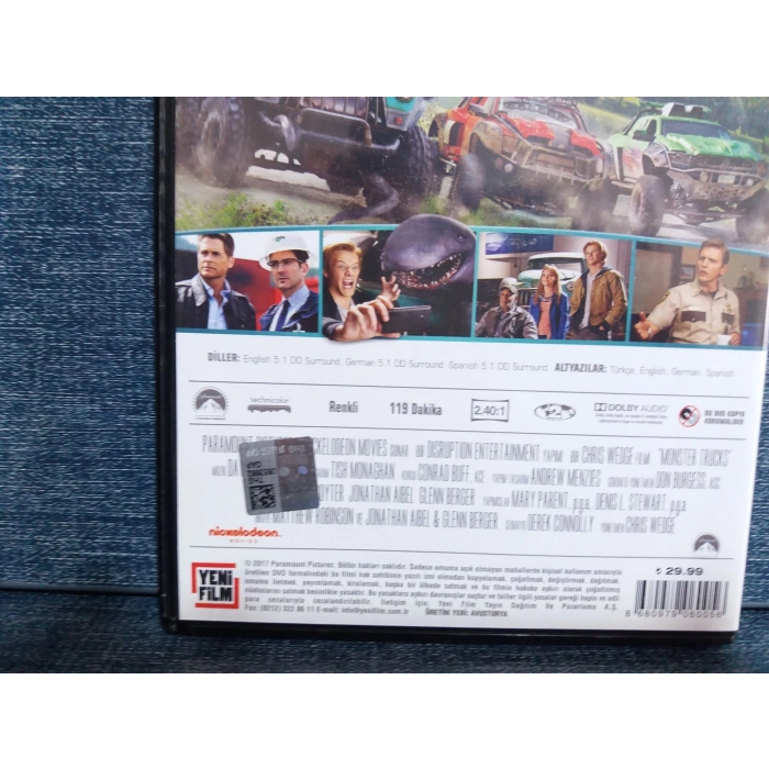 CANAVAR KAMYONLAR DVD FİLM