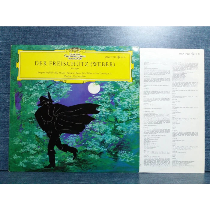 CARL MARIA VON WEBER DER FREISCHUTZ LP
