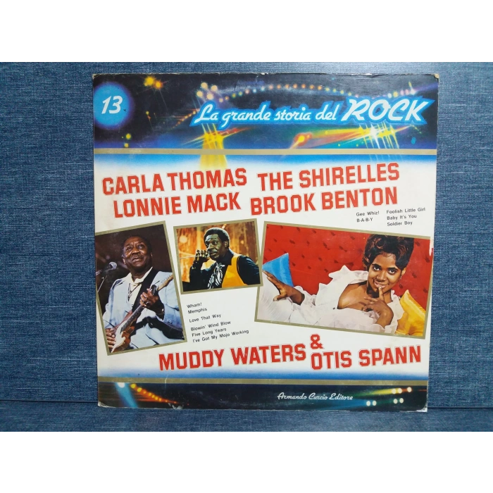 CARLA THOMAS SHIRELESS LONNIE MACK BROOKBENTON MUDDY WATERS MUSIC LP