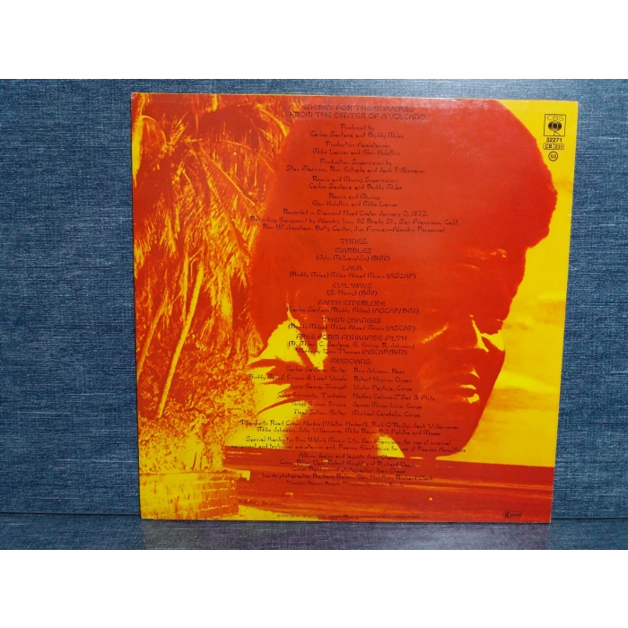 CARLOS SANTANA BUDDY MILES LIVE MUSIC LP