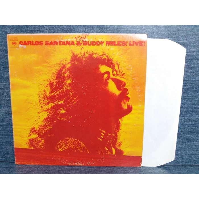 CARLOS SANTANA BUDDY MILES LIVE MUSIC LP