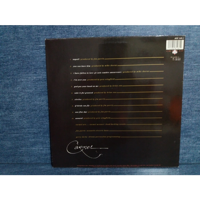 CARMEL SET ME FREE MUSIC LP