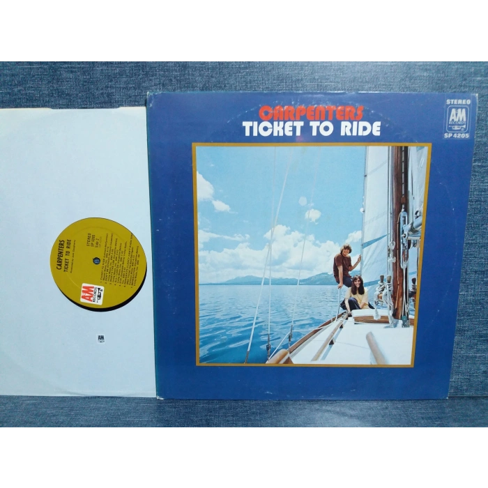 CARPENTERS TICKET TO RIDE MUSIC LP