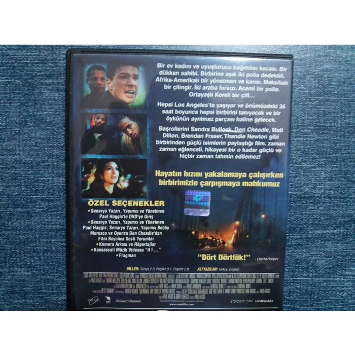 ÇARPIŞMA CRASH DVD FİLM