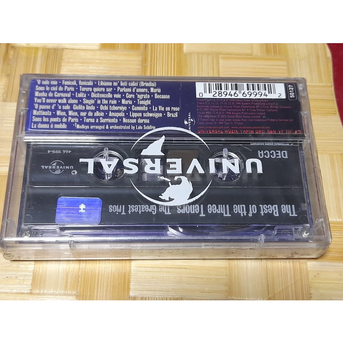 CARRERAS DOMINGO PAVAROTTI BEST TENOR MÜZİK KASET