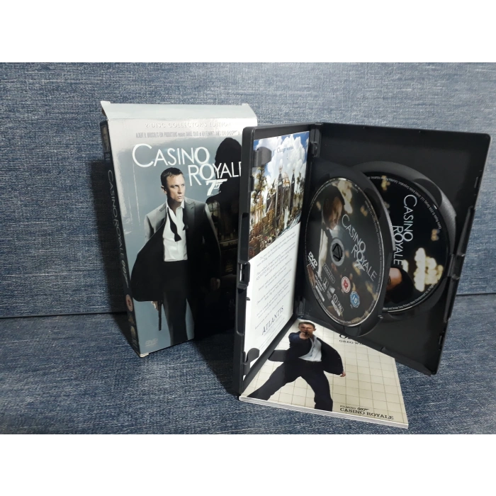 CASINO ROYALE JAMES BOND 007 DVD FİLM (İNGİLİZCE-2 DISK)