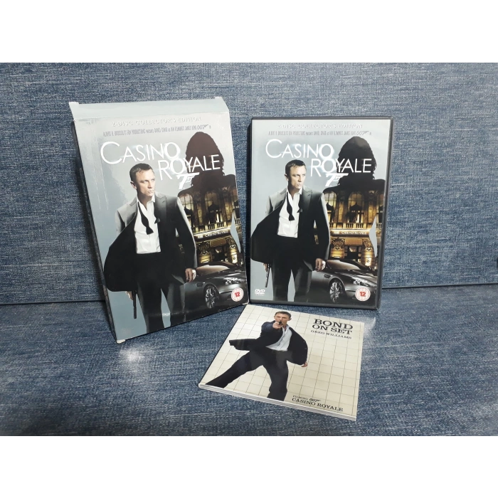 CASINO ROYALE JAMES BOND 007 DVD FİLM (İNGİLİZCE-2 DISK)