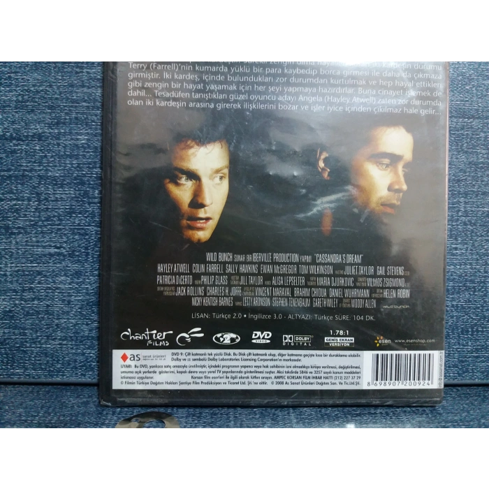 CASSANDRA NIN RÜYASI DVD FİLM (SIFIR)