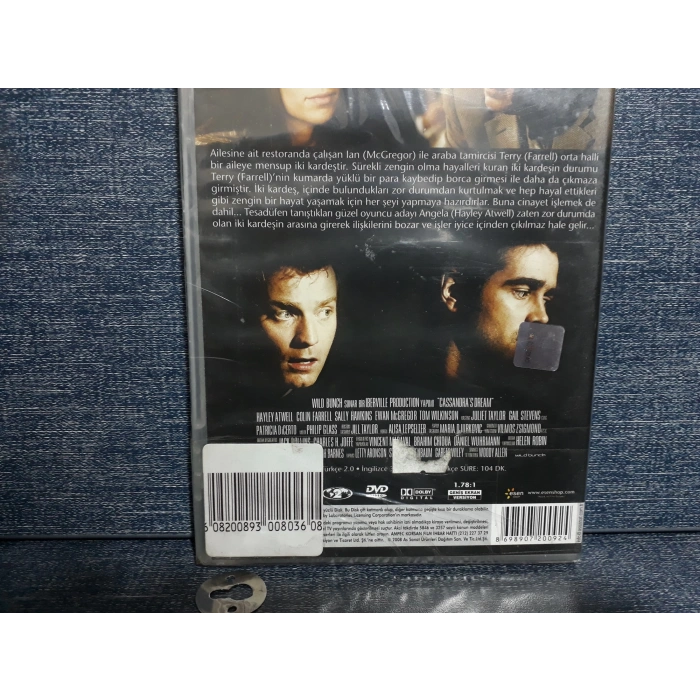 CASSANDRANIN RÜYASI DVD FİLM (SIFIR)