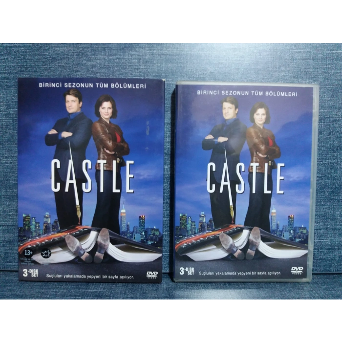 CASTLE 1.SEZON DVD FİLM (İNGİLİZCE-3 DISK)