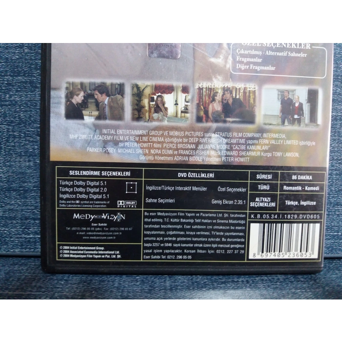 CAZİBE KANUNLARI  DVD FİLM