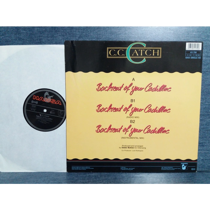 C.C. CATCH BACKSEAT OF YOUR CADILLAC MAXI LP