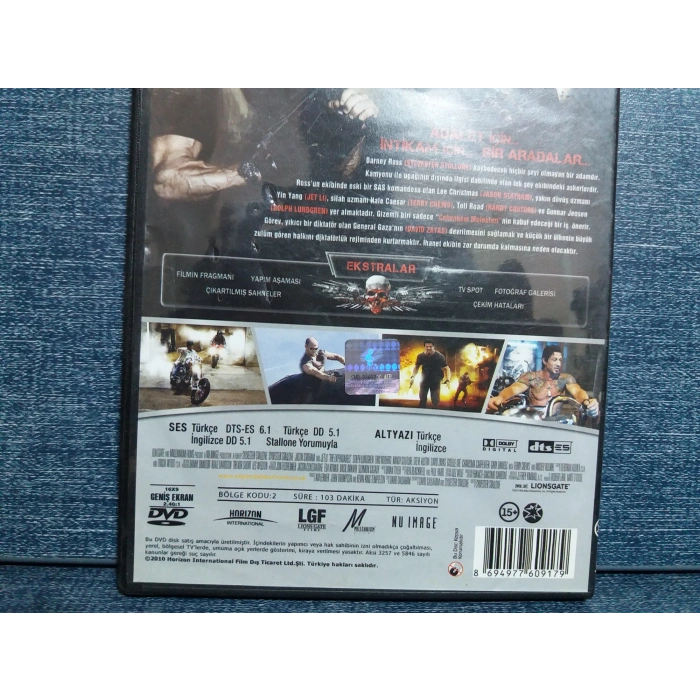 CEHENNEM MELEKLERİ STALLONE DVD FİLM