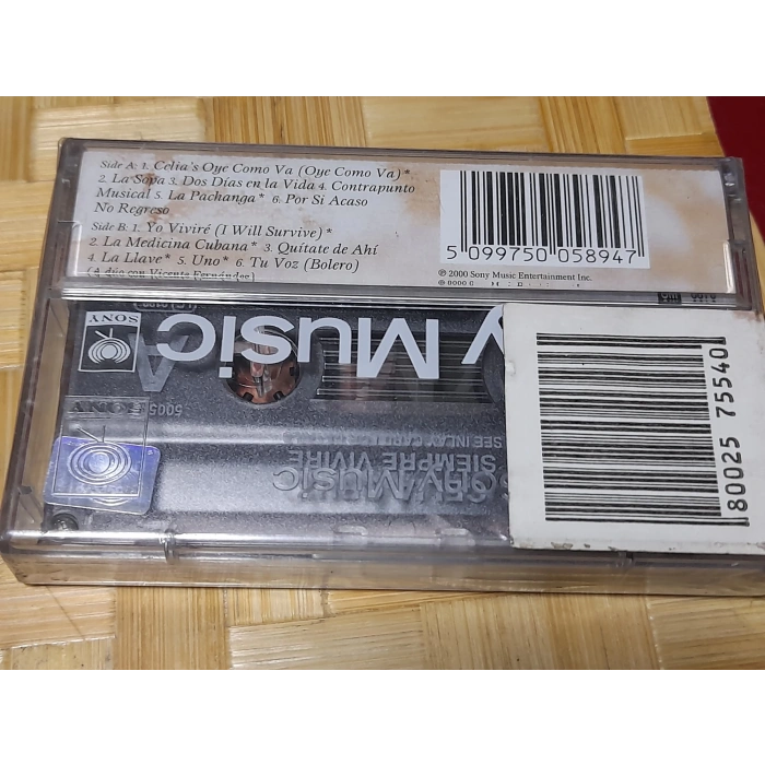 CELIA CRUZ SIEMPRE VIVIRE MÜZİK KASET