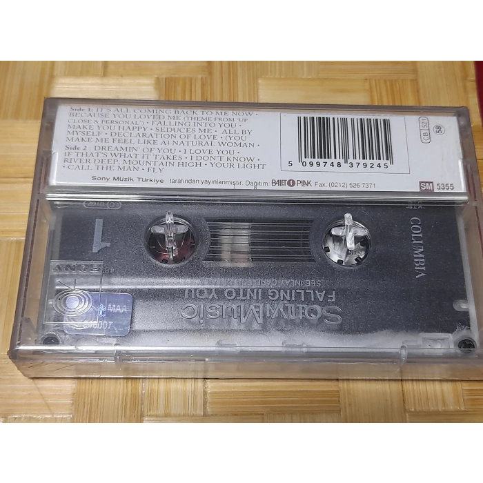 CELINE DION FALLING INTO YOU MÜZİK KASET