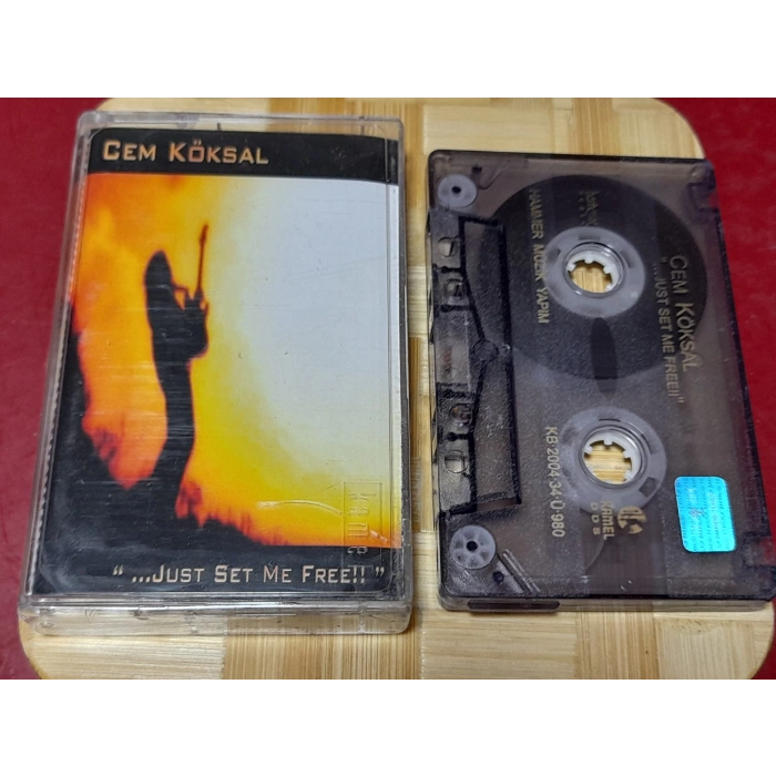 CEM KÖKSAL JUST SET ME FREE MÜZİK KASET