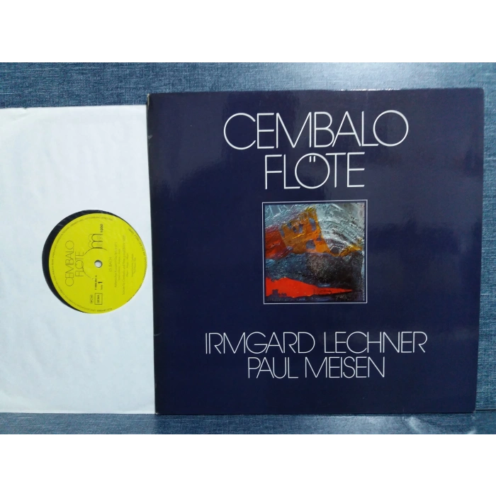CEMBALO FLÖTE IRMGARD LECHNER P MEISEN MOZART BACH LP