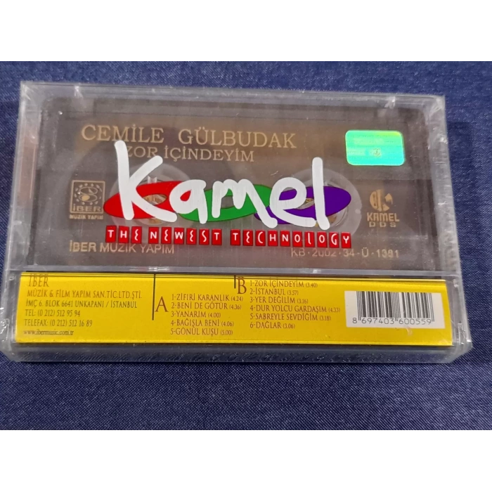 CEMİLE GÜLBUDAK ZOR İÇİNDEYİM MÜZİK KASET