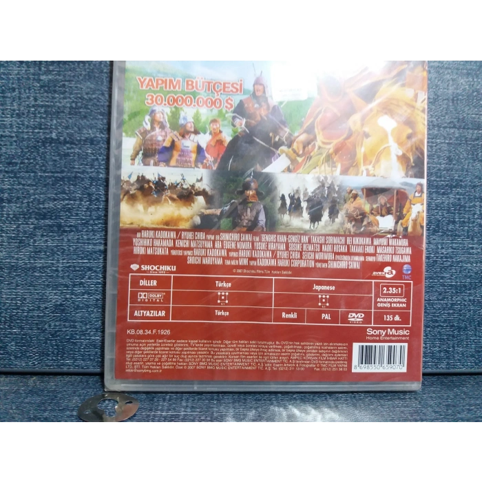 CENGİZ HAN DVD FİLM (SIFIR)