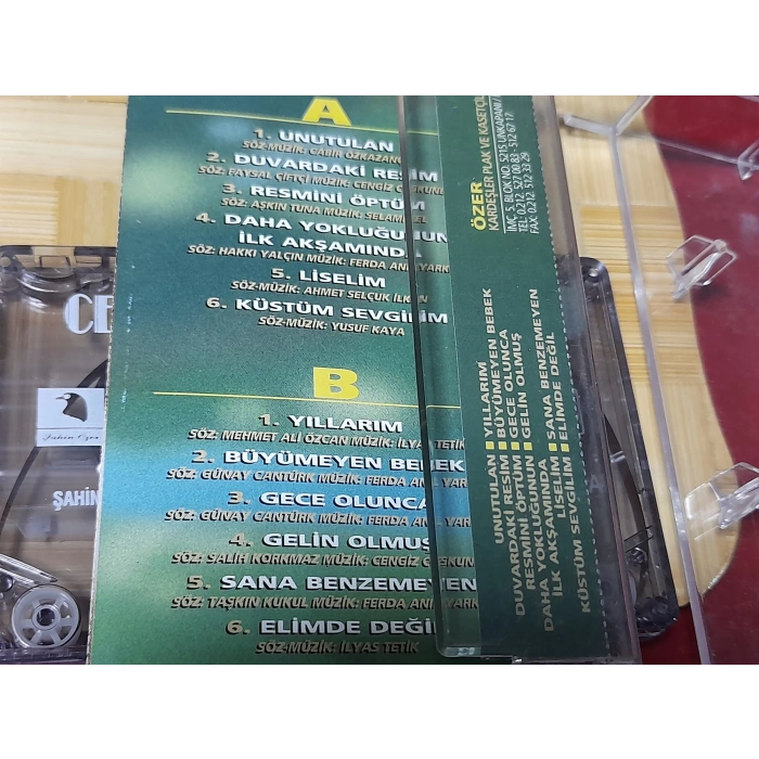 CENGİZ KURTOĞLU UNUTULAN MÜZİK KASET