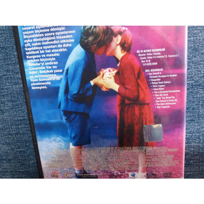 CESARETİN VARMI AŞKA DVD FİLM