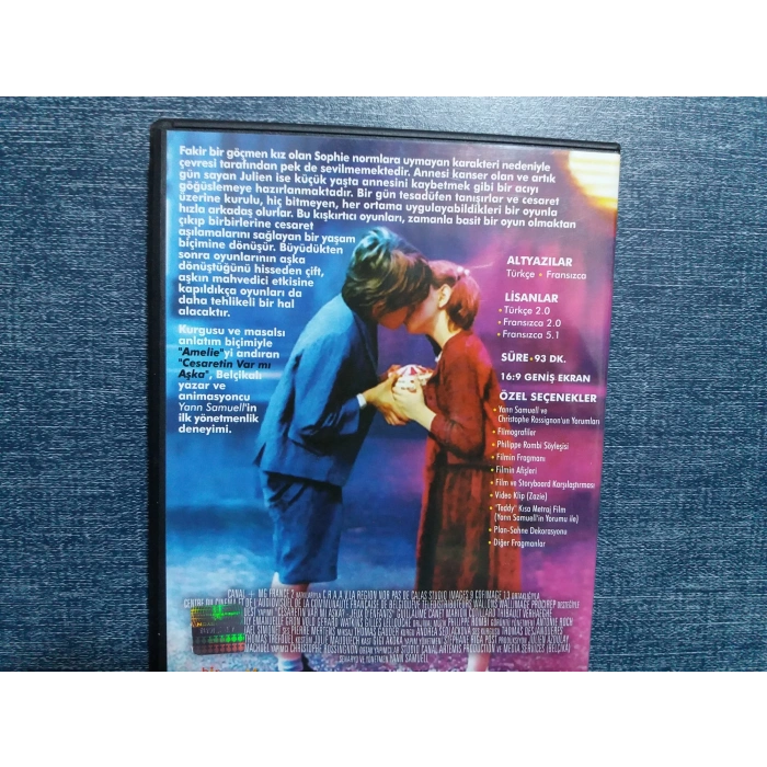 CESARETİN VARMI AŞKA DVD FİLM