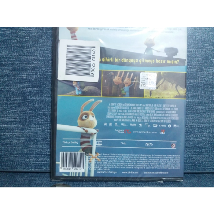 CESUR TAVŞANIN SİHİRLİ MACERASI DVD FİLM (SIFIR)