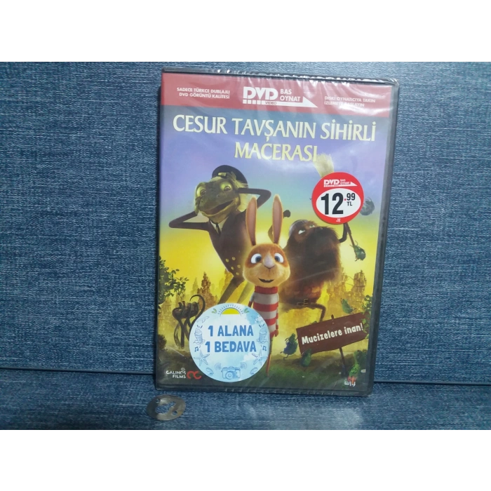 CESUR TAVŞANIN SİHİRLİ MACERASI DVD FİLM (SIFIR)