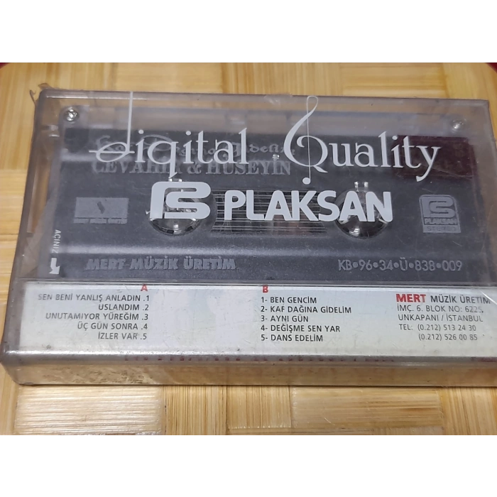 CEVAHİR HÜSEYİN KAF DAĞINA GİDELİM MÜZİK KASET