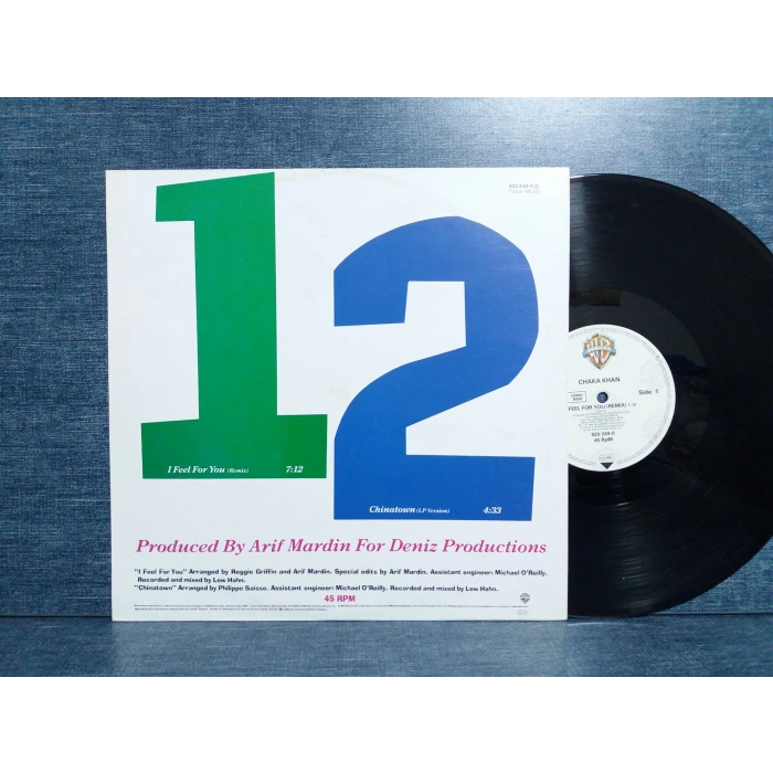 CHAKA KHAN I FEEL FOR YOU MAXI LP