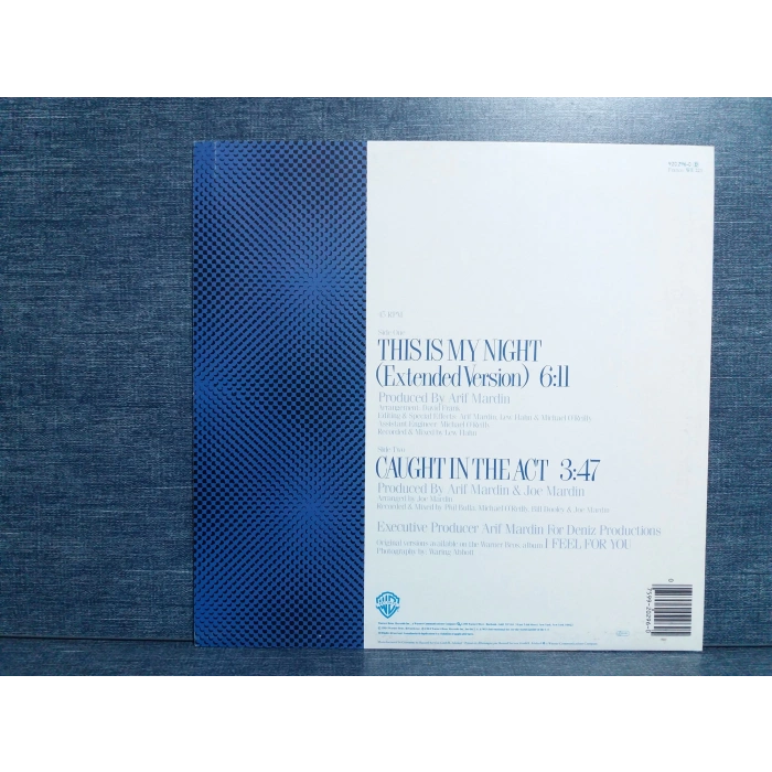 CHAKA KHAN THIS IS MY NIGHT MAXI LP