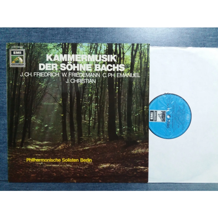 CHAMBER MUSIC OF BACH  S MUSIC LP