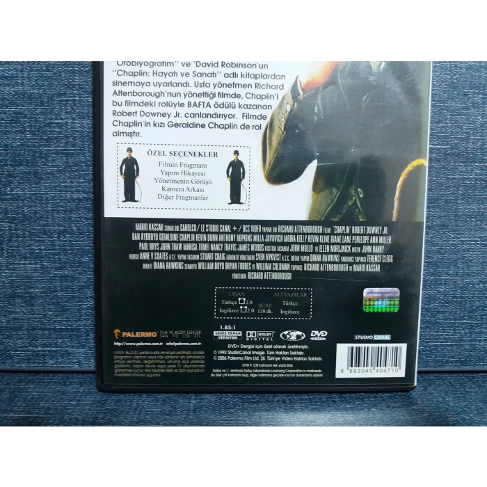 CHAPLIN DVD FİLM
