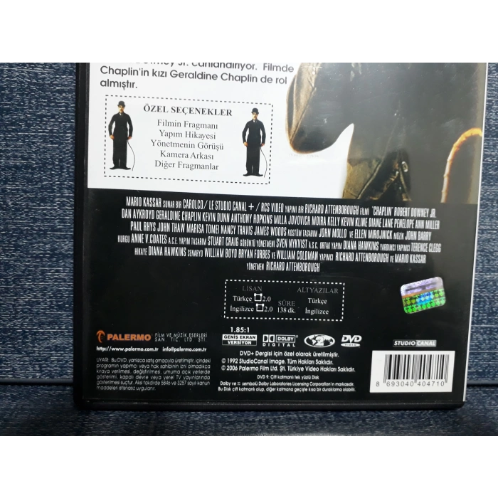 CHAPLIN DVD FİLM