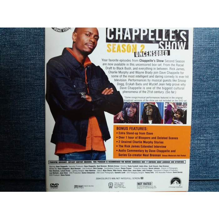 CHAPPELLES SHOW SEASON TWO DVD BOX (İNGİLİZCE- 3 DISK)