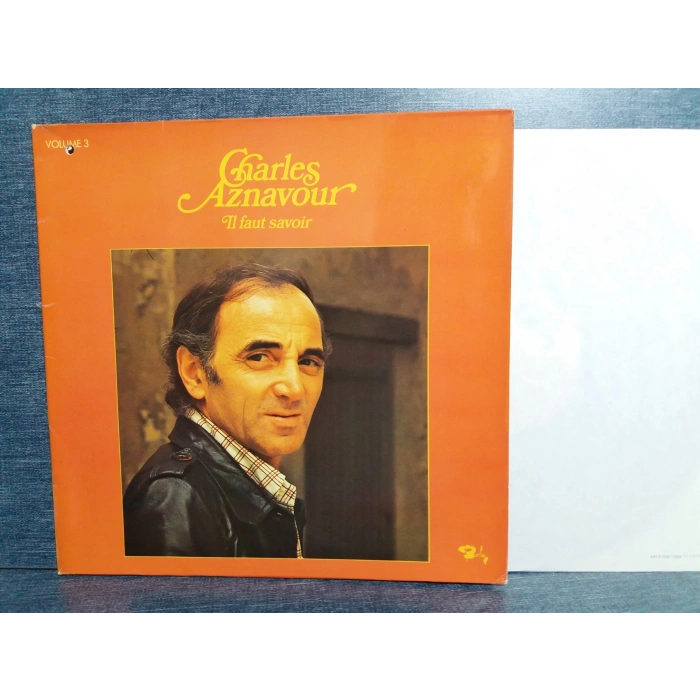 CHARLES AZNAVOUR IL FAUT SAVOIR MUSIC LP