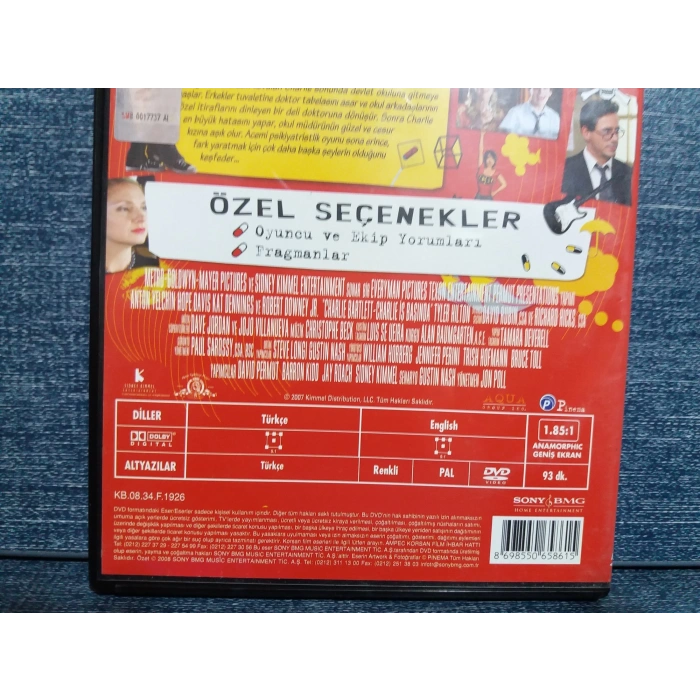 CHARLIE İŞ BAŞINDA DVD FİLM