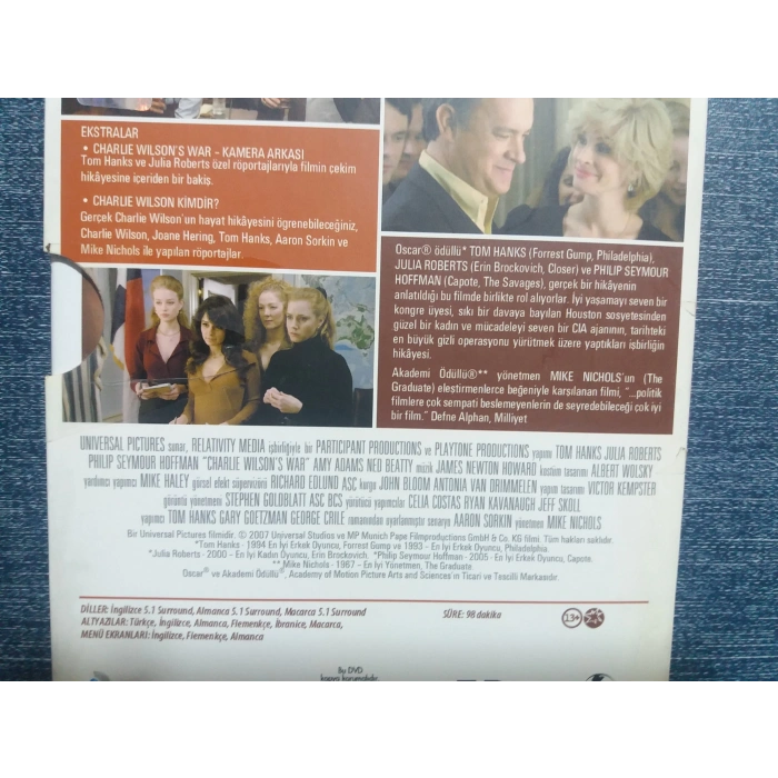 CHARLIE WILSONS SAVAŞLARI DVD FİLM